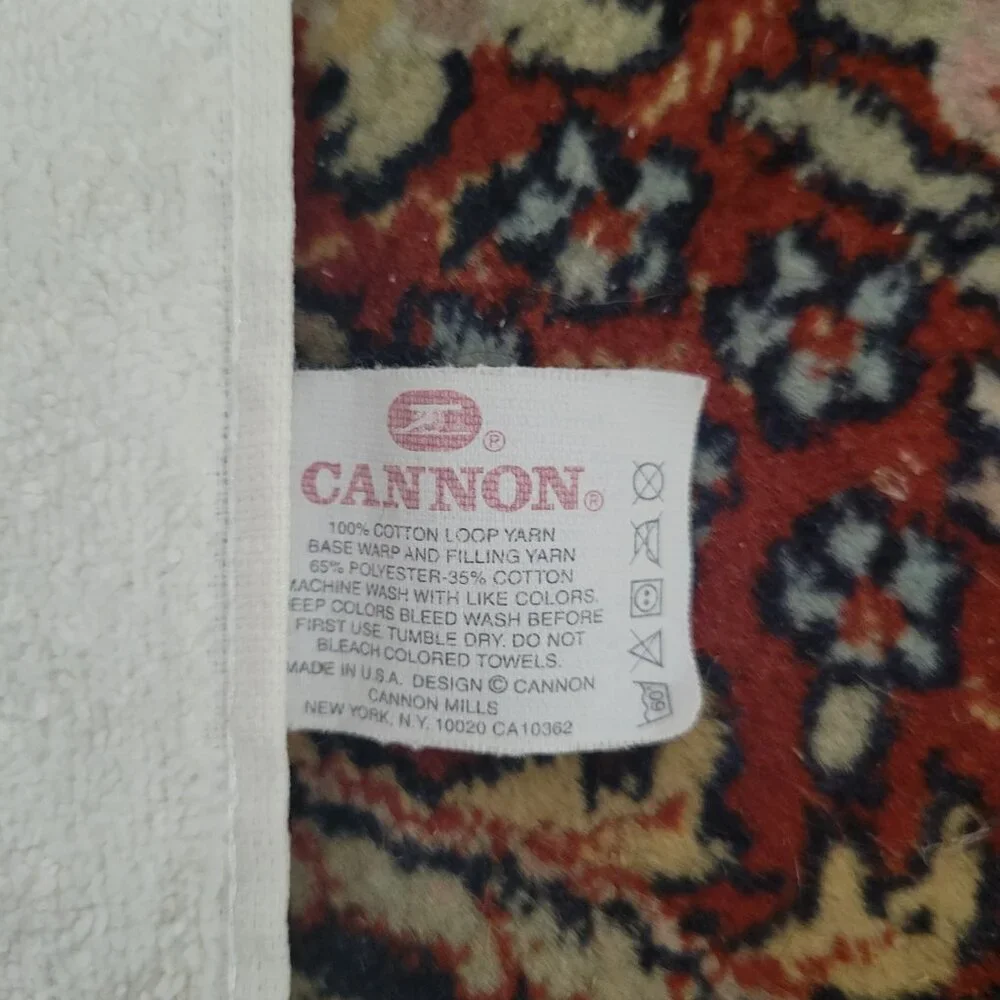 Vintage Cannon Mickey Mouse Tennis Towel